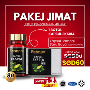 1 Botol Eksria - (80Kapsul)